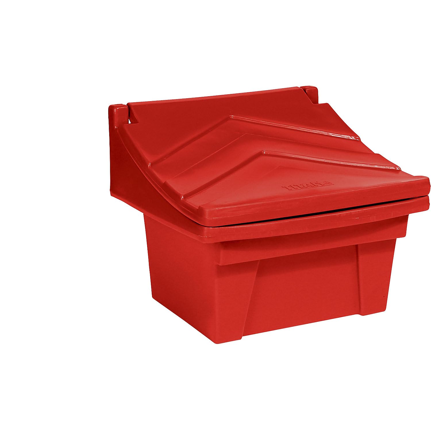 kaiserkraft FRANKEL Bac à sel et Universel en polyéthylène | capacité env 100 l | Rouge