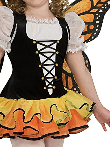 Disfraz mariposa monarca para niña talla grande miniatura 3