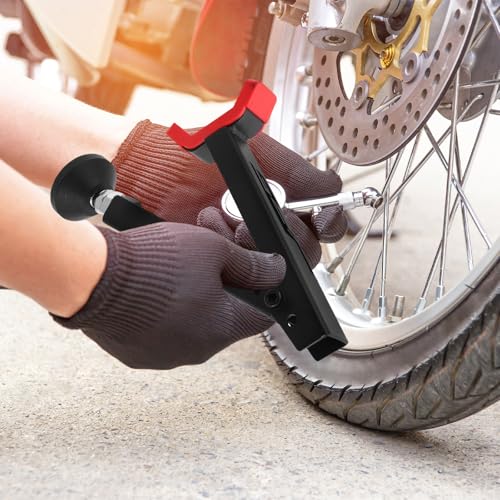 Support levage moto arrière acier béquille robuste portable - 6
