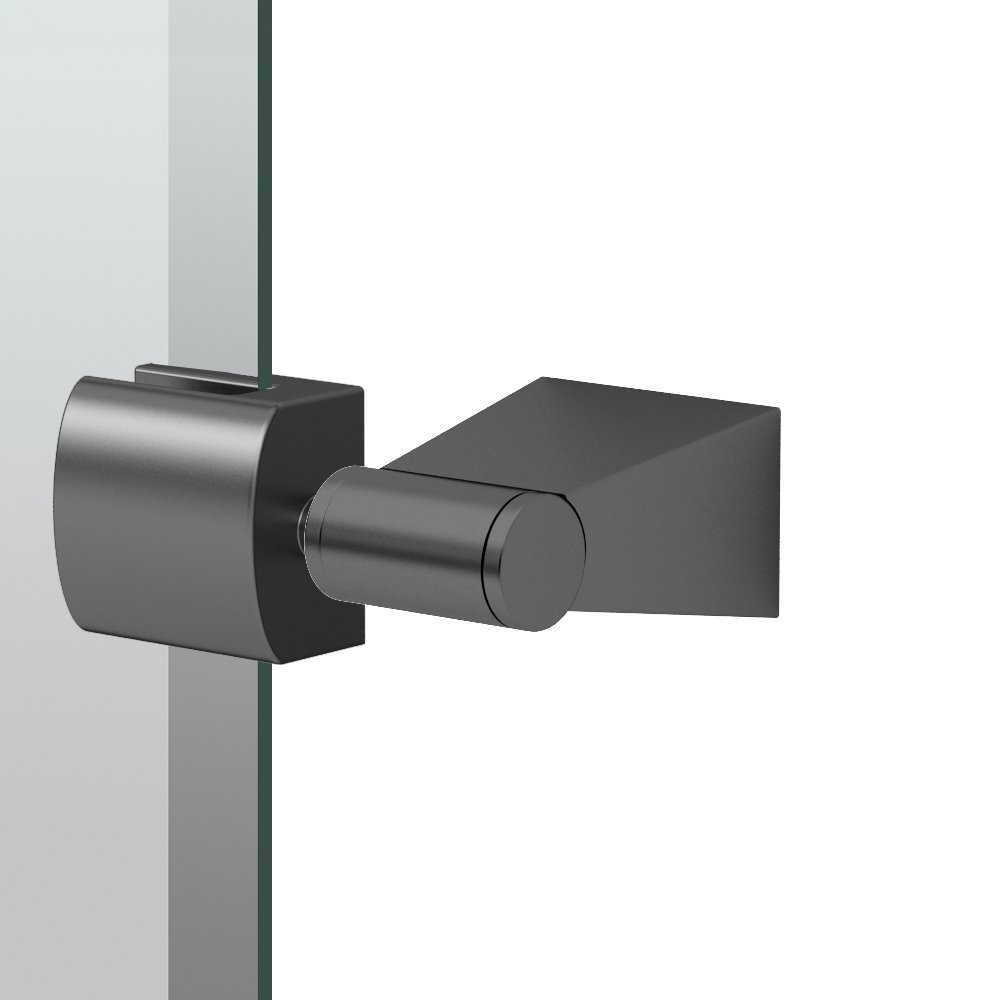 Gatco 4719MX Bleu Oval Mirror, 26.5-inch, Matte Black