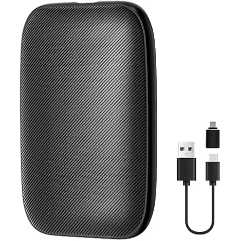 Polarlander Wireless Carplay Adapter, Wireless Carplay Android Auto AI Box with Netflix-YouTube Multimedia Video Player, Mirroring Wireless Dongle Adapter Suitable for Factory Cars with Wired CarPlay Cover