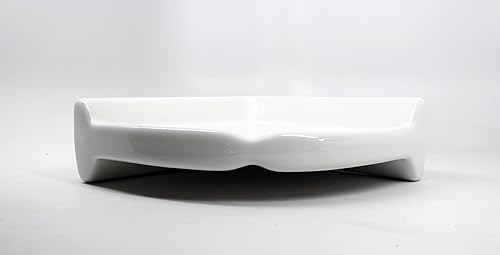 Miniatura 4 de Squarefeet Depot BA780 DALTILE - Estante de ducha esquinero para pared, color blanco, 8-1/2 x 8-1/2 (montaje con clip o adhesivo, no necesita