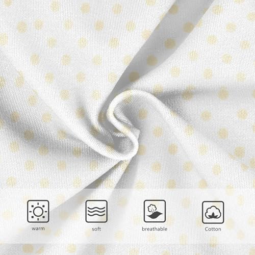 Cotton Toddler Underwear Floral Yellow Dots White Prints Cute Panties Girl Cartoon Underpants Briefs 2t3