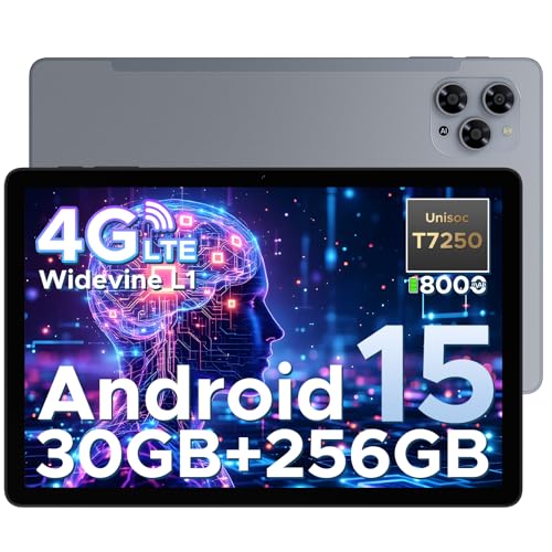 DOOGEE TAB G6 Tablet 11 Pollici, 4G LTE 90Hz Tablets Android 15, 30GB RAM+256GB ROM/TF 2TB,...