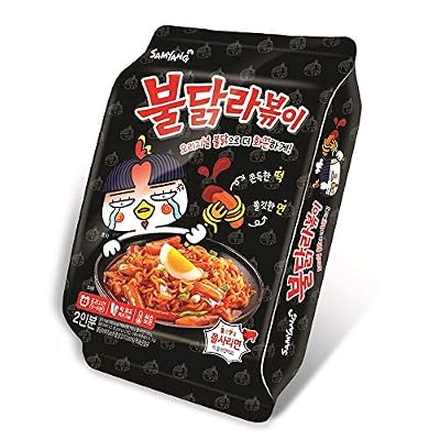 Buy Samyang Bulldark Spicy Chicken Roasted Rabokki Stir Fried Rice Cake With Ramen Noodles 331g Korean Food Korean Tteokbokki Korean Ramen Overseas Direct Shipment Online In Singapore B07n8mvz1l