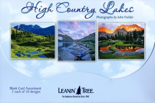 LEANIN' TREE 20 Pack Design Blank Cards Assortment HIGH Country Lakes Made in USA
