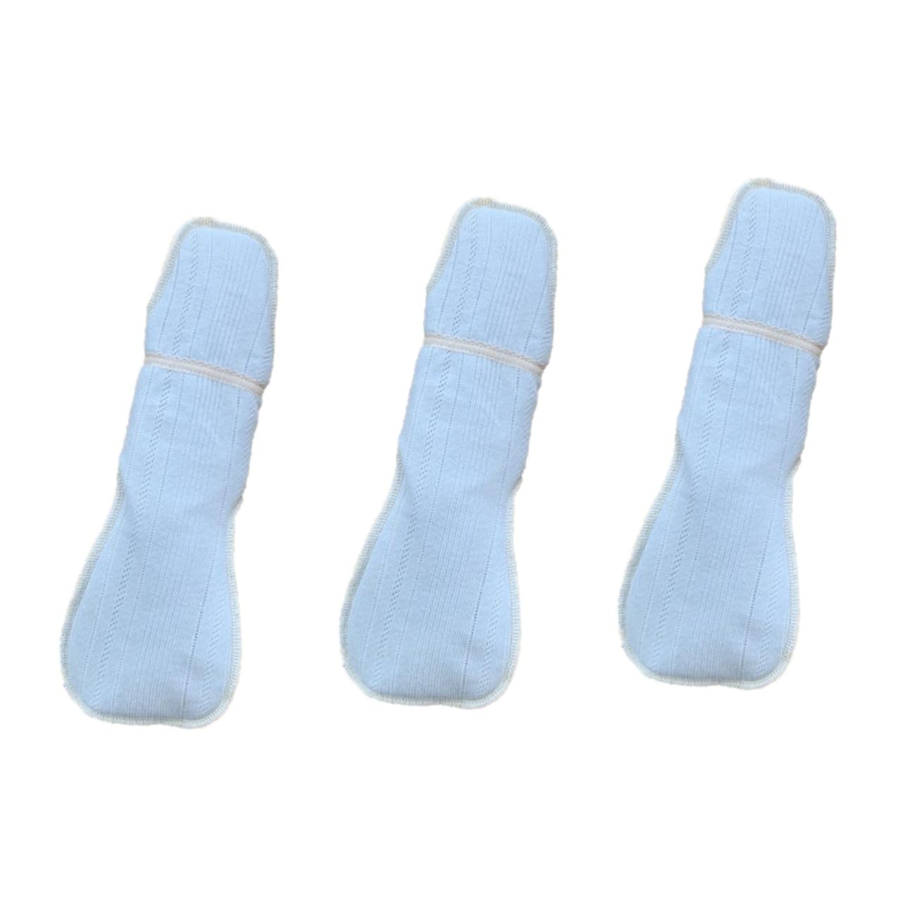 Anneome 3 Compresas Menstruales Reutilizables De Algodón De 29 Cm Cómodas Lavables Transpirables Y A Prueba De Fugas Para Mujeres.