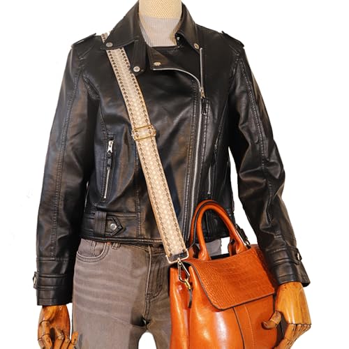 Image of Wide Shoulder Strap Adjustable Replacement Belt Crossbody Canvas Bag Handbag