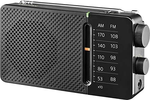 Sangean SR-36 Black Radio FM/Am Built-in Speaker Telescopic Anten...