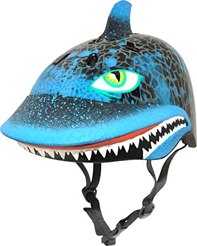 Raskullz Capacete Shark Attax (preto, a partir de 3 anos)