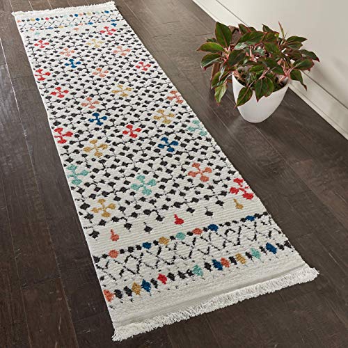 Marca de Amazon - Movian Vit, alfombra rectangular, 228,6 de largo x 6