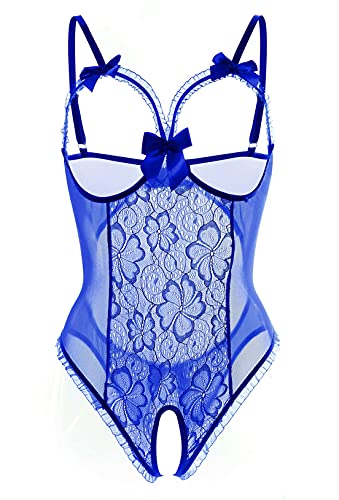 Lingerie for Women Sexy One-Piece Teddy Lingerie Bodysuit Lace Nightie