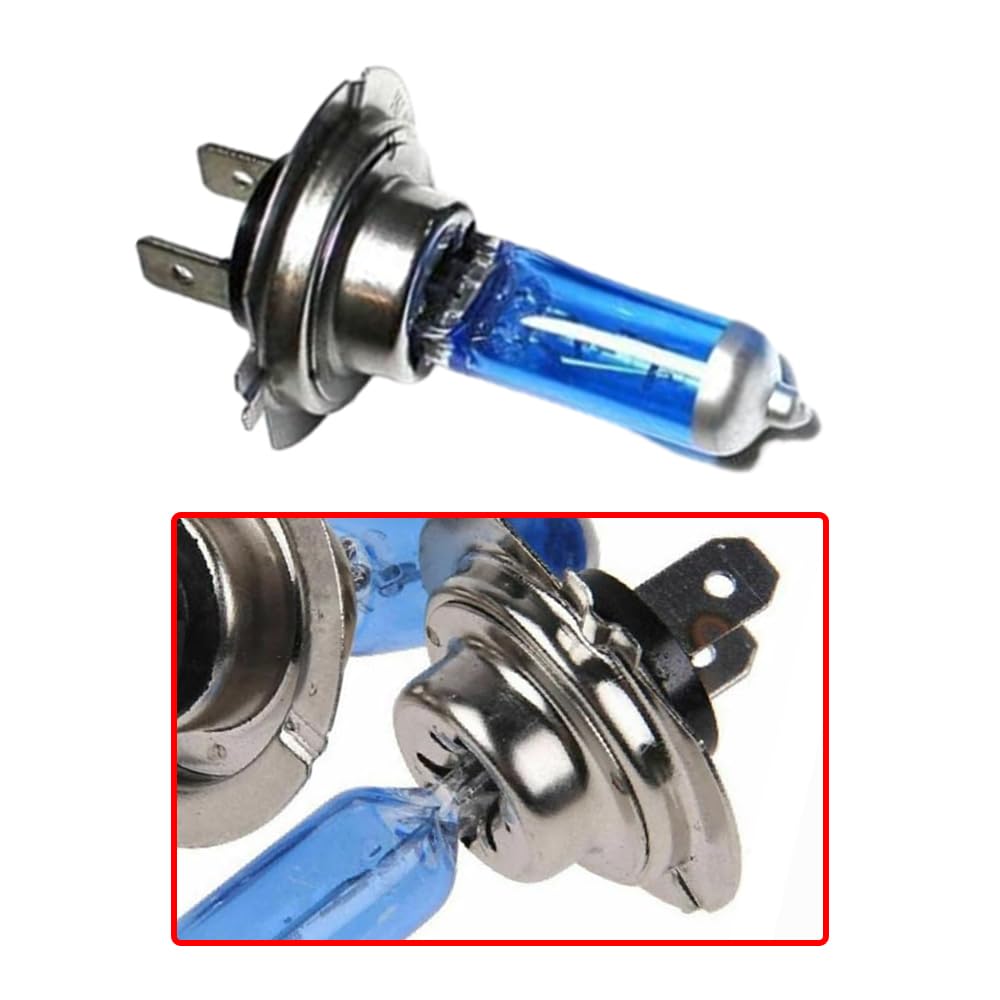 Kit de Luz de Xenón LED de 2 Piezas, Bombillas de Faros Delanteros de Coche Súper Blancos, Lámpara Antiniebla 8500K 12V 100W H7 499
