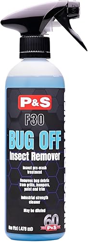 Miniatura 9 de P&S Professional Detail Products - Bug Off - Removedor de salpicaduras de insectos, rompe las concentraciones pesadas de salpicaduras de insectos,