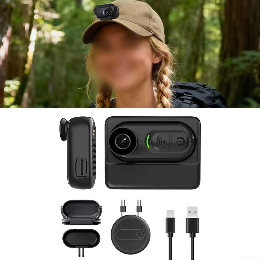 4K Action Camera Magnetica Corpo Cam Portatile