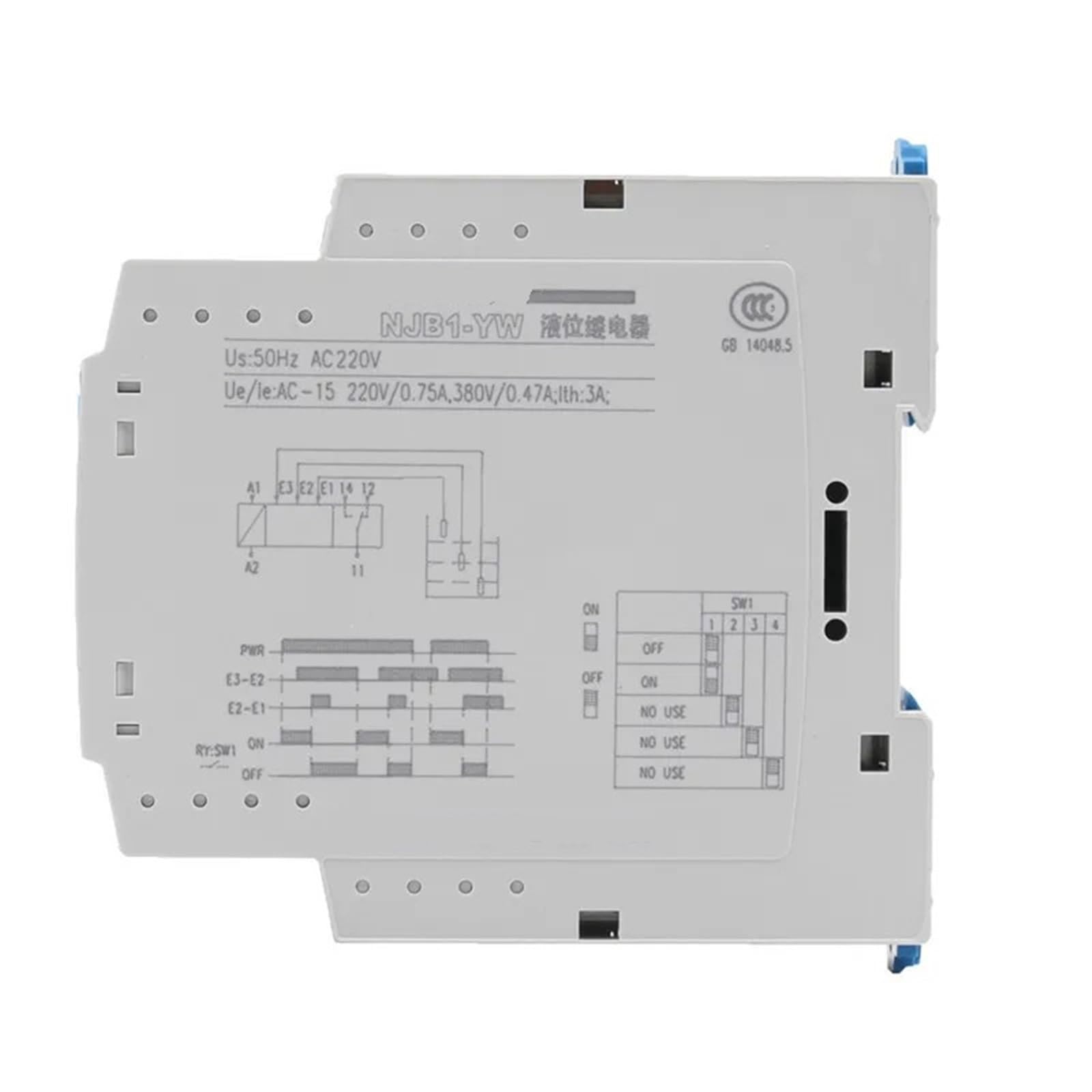 Water Level Controller Switch 3 Phase 220V 380V Water Tower Level Control Relay NJB1-YW