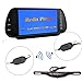 Wireless Backup Camera with 7 inch Monitor, HD Rear View TFT Monitor + Wireless License Plate Backup Camera IR Night Vision Wireless Parking System, for Car Auto Truck RV Trailers Bus