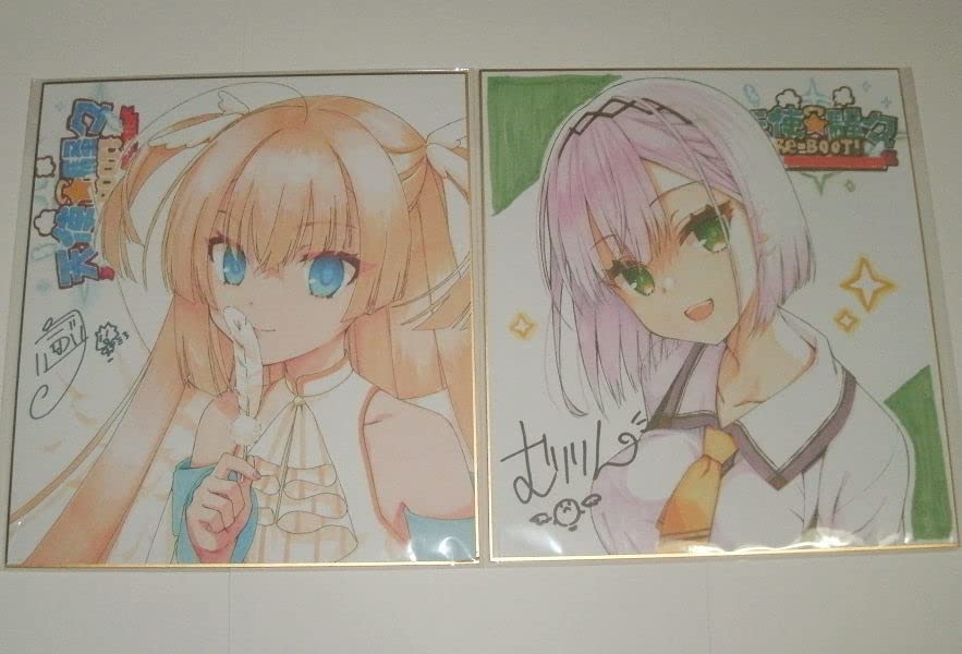 Amazon.co.jp: 天使騒々 RE-BOOT 色紙2枚セット(予約+早期店頭予約