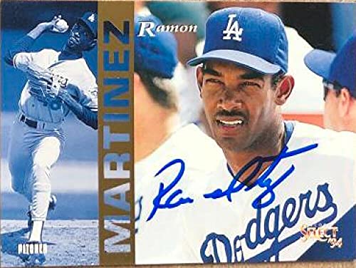 Tarjeta deportiva autografiada de Ramon Martinez, Score Select 1994 #107 miniatura 1