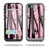 Skin Decal Wrap for LifeProof iPhone 5C Case fre Case Pink Tree Camo