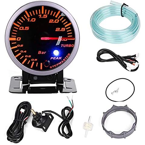 Manómetro de presión Turbo Boost LED 2.5 pulgadas Fydun Cover