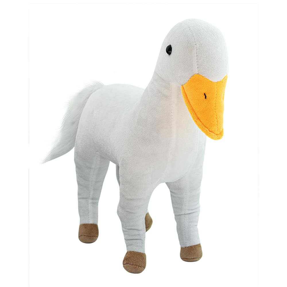 RANDIMALS Duck Face Horse Plush Stuffed Toy 15”, Soft & Huggable, Premium Quality Hybrid Animal Friend Encourages Adventure & Imagination -