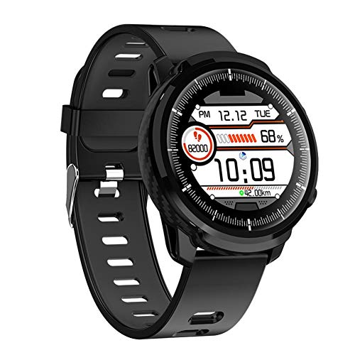 oshidede Smart Watch Herren wasserdichte Sportuhr Wettervorhersage Uhr Herzfrequenzmessung Für SENBONO S10 – Bild 3