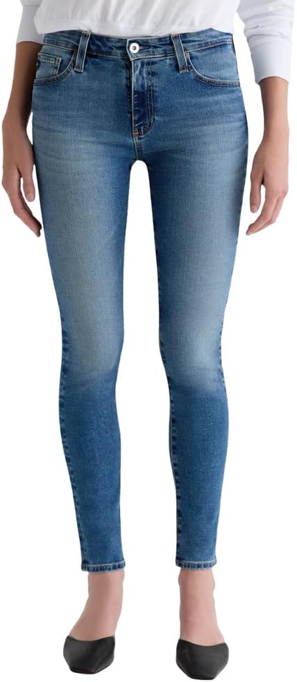 AG Womens Farrah Mid Rise Skinny Ankle Jean - Image 2