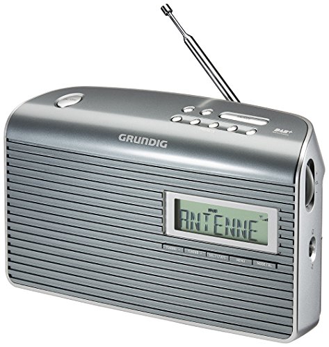 Grundig Music 7000 DAB+ Radio, grau/silber