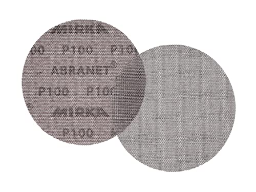 Mirka 9A-241-100 6-Inch 100 Grit Mesh Abrasive Dust Free Sanding Discs, Box Of 50 Discs #TOP2