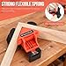 Wiewotsu 4Pcs Corner Clamp for Woodworking, 90 Degree Right Angle Clamp, Adjustable Spring Loaded Wood Clamps for Photo Framing, Picture Frames, Cabinets, Furniture, DIY Projects - Woodworking Tools