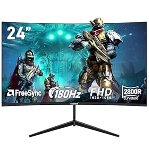 Gawfolk GF240D Curved Gaming Monitor 24 Zoll