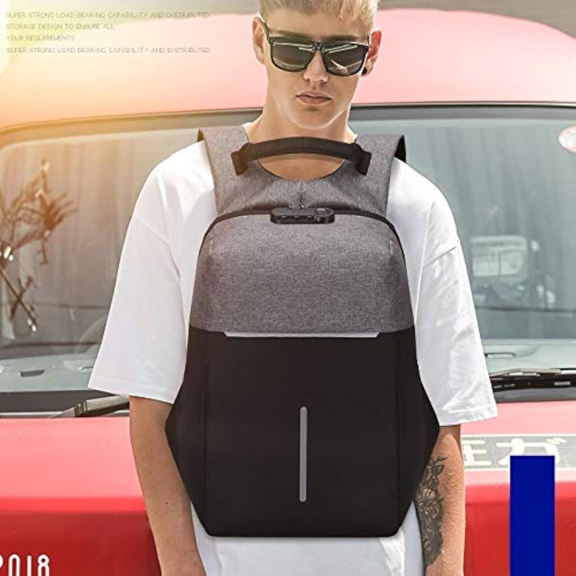Multi-Function Oxford Casual Double Shoulders School Bag