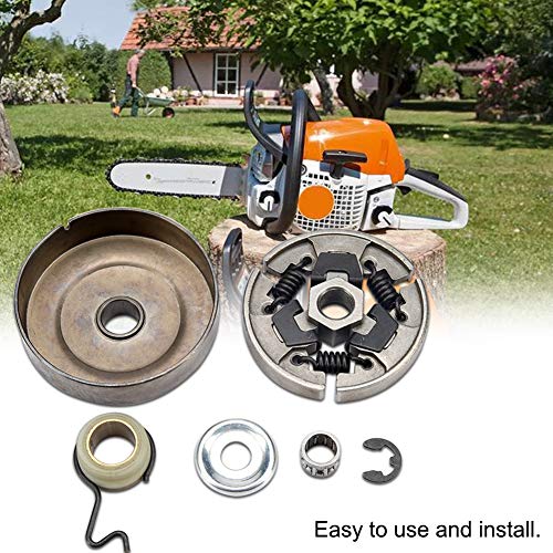TOPINCN Sprocket Clutch Kit Fit Stihl 017 018 021 023 025 MS170 MS180 MS210 MS230 MS250 MS251 Sprocket Rim Needle Bearing Washer Kit