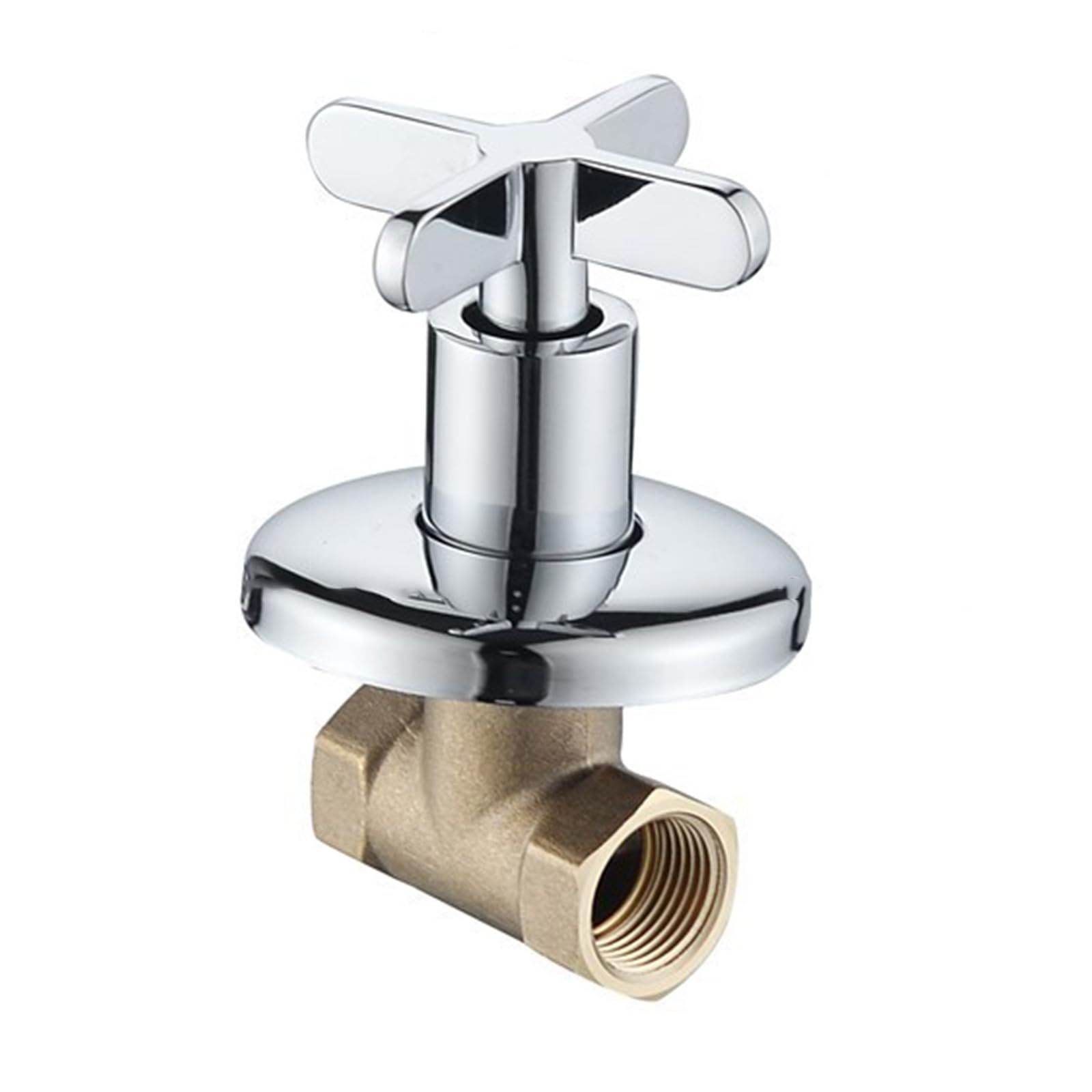 Alloys Coppers Shower Water Regulator Shower Head Control Switches Flows Water Stop Valves for Most Bathrooms Head Control Switches