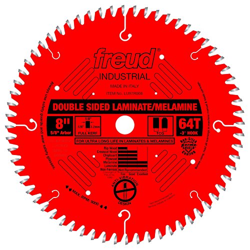 Freud 8" x 64T Double Sided Laminate/Melamine Blade (LU97R008)