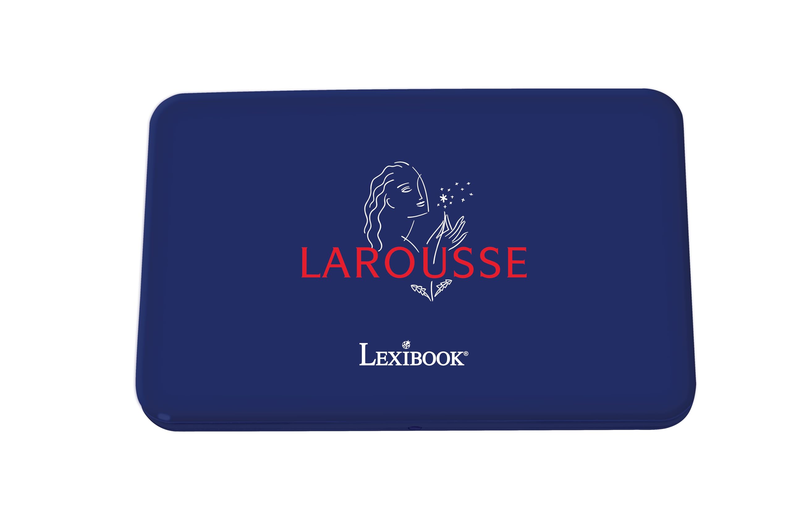 Lexibook - LAROUSSE Dizionario elettronico Tascabile Francese, definizioni, sinonimi, coniugazione, correttore Ortografico, D860FR, Blu