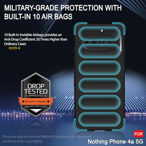 Image of TheGiftKart Liquid Silicon Back Cover Case for Nothing Phone 4a 5G | ShockProof Military Grade Protection | Micro-Fibre Cloth On Inner Side | Anti-Slip Grip Back Case for Nothing Phone 4a (TPU, Black)