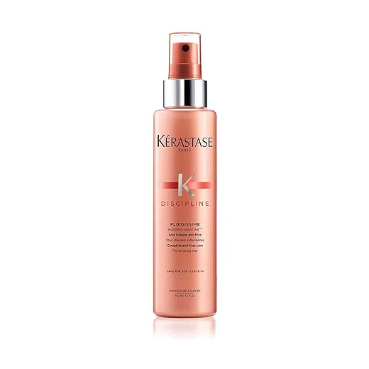 KERASTASE Discipline Fluidissime - Frizz Reducing Leave In Treatment, Smooths Flyaways and Enhances Shine, Heat Protects