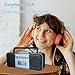Portable Cassette Tape Player Recorder,AM/FM/SW Radio with Bluetooth,USB/SD, Big 10W Speaker,Record to Cassette/U Disk/SD Card via Mic, MP3 Converter, Earphone Jack,AC/DC Powered