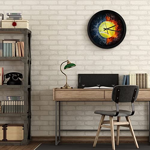 Pendule murale tennis silencieuse pour optimiser la concentration au bureau - 7