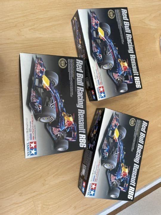 タミヤ 1/20 レッドブルレーシング RB6 3個セット | www.fortischennai.com