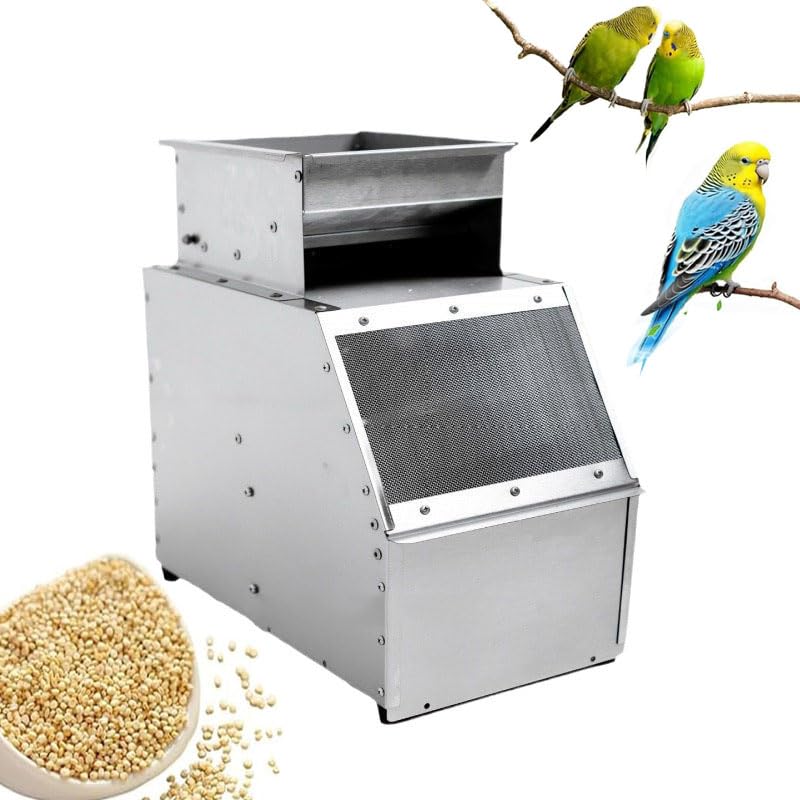 Nettoyer les graines d'oiseau facilement avec ce séparateur de coquillage soufflé pour millet