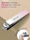 YANCI® Manicure Set 10 in 1 Stainless Steel, Nail Clippers Manicure Pedicure Tools Kit - Portable Travel Grooming Kit for Men & Women with Leather Case (Pink) gallery image