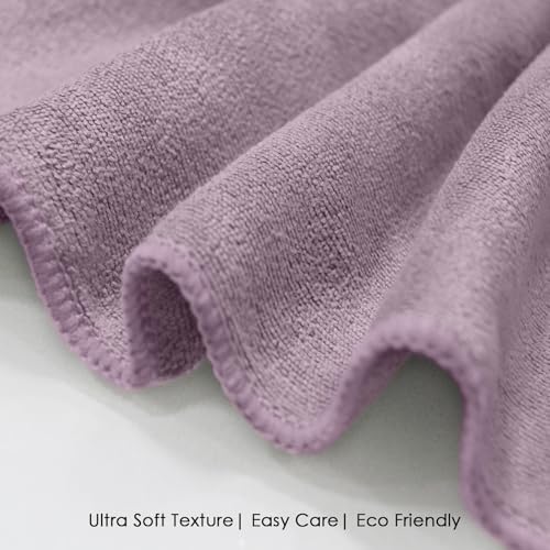 Image of HOUSSE Microfiber Face Towels | Ultra Absorbent, Odour-Free, Quick Dry 550 GSM Face Towel for Home, Gym, Travel, Running and Personal Use | 30x30 cm | Set of 4 Ink Blue,Anthler (Pack of 4)