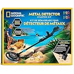 National Geographic Starter Metal Detector Kit – Kids Metal Detector with 18.8 cm Waterproof Coil & Trowel, Great for Gold Hunting & Beach Exploration