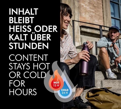 Smart Thermos Bottle Temperature Display