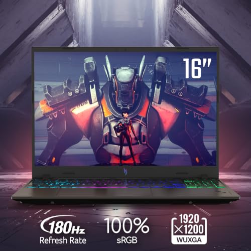 Image of Acer Nitro V Gaming Laptop - AMD Ryzen 9 270, NVIDIA RTX 5070, 16 inch 180Hz | WUXGA IPS (1920 x 1200) | 16GB DDR5 | 512GB Gen 4 SSD | Wi-Fi 6E | 4-Zone RGB Backlit Keyboard | ANV16-A31-R8XV