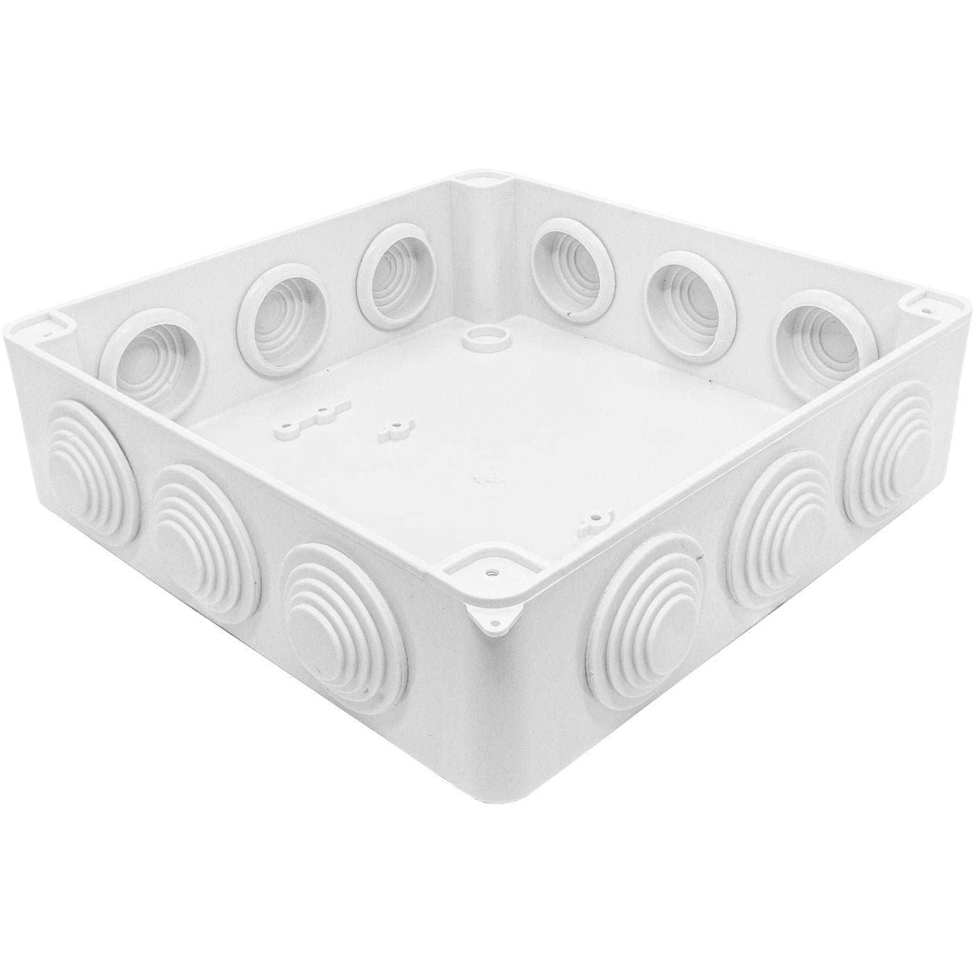 Junction box Surface-mounted IP65 200x200x80mm 12 Openings Junction box Waterproof White Junction socket Terminal - Image 2