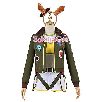 ウマ娘 マヤノトップガン コスプレ 衣装 ウィッグ付き ウマ娘 プリティーダービー マヤノトップガン コスプレウィッグ